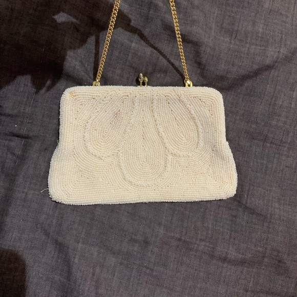 Vintage beaded clutch - Picture 1 of 4